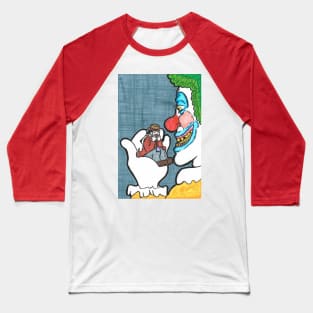 Comedy andTragedy Baseball T-Shirt